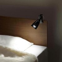 LEDクリップライト 昼光色 ブラック 40lm YAZAWA CLELP01BK 1個