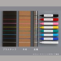 パイロット 水性マーカー ジュースペイント 中字丸芯 ペールオレンジ SJP-20M-PO 1セット(1本×5)