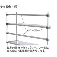 アズワン アルアップシェルフ 1200×554×900 3段 キャスター付 65-9619-89 1個（直送品）
