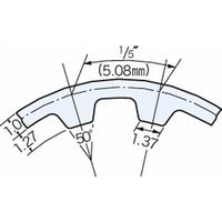 三ツ星ベルト タイミングベルト XL形(クロロプレンゴム) 134XL037 1セット(4個)（直送品）