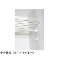 アズワン TLKスタンダードロッカー シリンダー錠 ブラック 4人用 65-9622-96 1台（直送品）