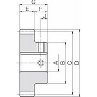 小原歯車工業 平歯車|平歯車 SSY SSY1ー45 1セット(3個)（直送品）