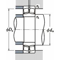 日本精工 自動調心ころ軸受 23934M 1個（直送品）