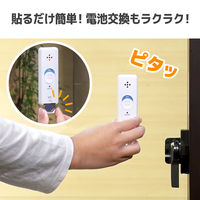 ELPA 窓ピタッアラーム 衝撃検知2P ASA-S11-N2P（W） 1個