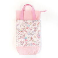 コッカ シューズケース ユニコーン（ピンク） CS-1285 1A 1個