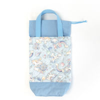 コッカ シューズケース ユニコーン（青） CS-1289 1A 1個