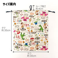 コッカ 巾着 大 トイストーリー CG-3458 1A 1個