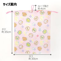 コッカ 巾着 大 すみっコぐらし CG-3483 1A 1セット（5個）