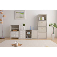 アイリスオーヤマ 棚 本棚 カラーボックス 2段 収納ボックス 幅415×奥行290×高さ595mm オフホワイト CX-2