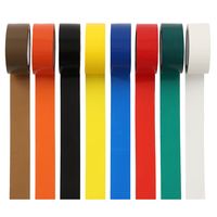 カラーOPPテープ 黒 幅48mm×長さ100m IRL-CT14 伊藤忠リーテイルリンク 1セット（5巻：1巻×5）