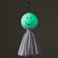 てるてるランタン ランタン LED 野電 16色 カラビナ付 キャンプ アウトドア 74175052 1個 LOGOS/ロゴス