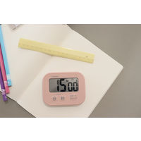 ドリテック　防水タイマー　ピンク　T-626PK　キッチンタイマー　デジタル　1個