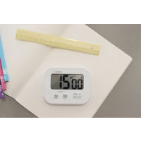 ドリテック　防水タイマー　ホワイト　T-626WT　キッチンタイマー　デジタル　1個