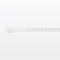 無印良品 ABSグラスファイバーメジャー 白 幅8mm×長さ1.5m 良品計画