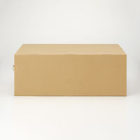 無印良品 ダンボール衣装ケース 引出式 ベージュ 奥行65cmタイプ 1セット（1個×5） 良品計画