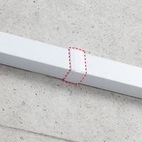 サンワサプライ 配線ダクト(連結カバー・ホワイト) CA-KK60J 1個（直送品）