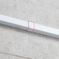 サンワサプライ 配線ダクト(連結カバー・ホワイト) CA-KK40J 1個（直送品）