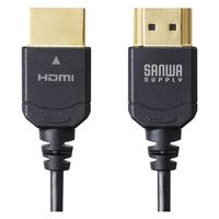 サンワサプライ ウルトラハイスピードHDMIケーブル(スーパースリムタイプ) KM-HD20-USS15 1個