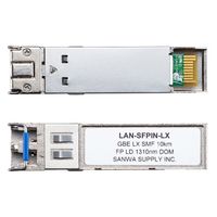 サンワサプライ 産業用SFPコンバータ LAN-SFPIN-LX 1個（直送品）