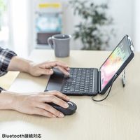 サンワサプライ 静音Bluetoothワイヤレスマウス(充電式・5ボタン) MA-WBBS519BK 1個