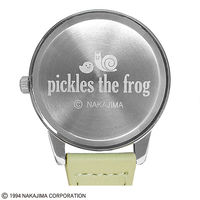 セントレディス かえるのピクルス カラビナ付きウォッチ(蓄光針) ピスタチオグリーン ST-PLF0001 1セット(2個入)（直送品）