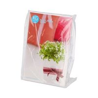 ハクバ写真産業 アクリルLフレーム ハガキサイズ 1面(タテ) FACL-KGT 1個 62-9755-23（直送品）