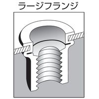 ロブテックス ローレットナット スチール エコパック NSD8RMP 1セット(150本:15本×10PC)（直送品）