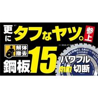 モトユキ グローバルソー厚物鉄鋼用チップソー AT-180EX 1枚（直送品）