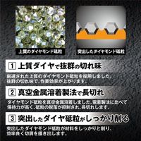 モトユキ 鋳鉄管用ダイヤモンドセーバーソーブレード GSS-D-250 1セット(2本)（直送品）