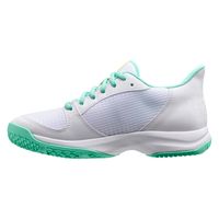 Prince(プリンス) テニス シューズ クレー&グラスサンド用シューズ 23.0 ホワイト×エメラルド DPS403 1足（直送品）