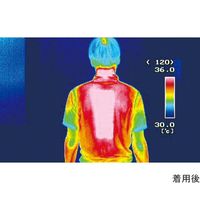 アタックベース ヒートジャケットWスイッチ ウェア単体 ブラック ポリエステル 41001-3L 1枚 65-0841-03（直送品）