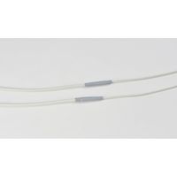 【シロキサン対策品】シリコンラバーヒーター 両面テープ付き リード線延長10m SR100-12-30-50-P-L10-B 1枚（直送品）