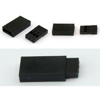 共立電子産業 QIコネクタ03P 誤挿入防止キー付QIプラグハウジング03P 20個入 QI-3KAD 1袋(20個) 65-3734-13（直送品）