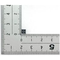 共立電子産業 2mmピッチミニQIコネクタ04P(2Px2列) 20個入 QII2mm-4 1袋(20個) 65-3734-19（直送品）