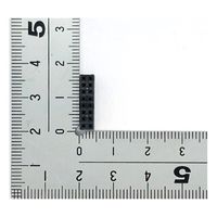 共立電子産業 2mmピッチミニQIコネクタ16P(8Px2列) 20個入 QII2mm-16 1袋(20個) 65-3734-25（直送品）