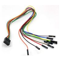 共立電子産業 QIケーブル10S(5x2)ー1Sx10 311-267 1本 65-3734-53（直送品）