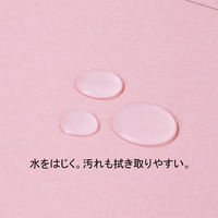 アスクル　背幅伸縮ファイル（PPラミネート表紙）　A4タテ　ピンク　50冊  オリジナル