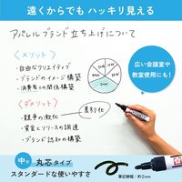 サクラクレパス 白板マーカー中字エコフィール 赤