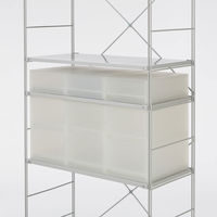 無印良品 ポリプロピレン 小物収納ケース 大 約幅26×奥行37×高さ17.5cm 1セット（12個：6個入×2箱） 良品計画