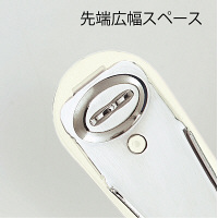 プラス　ホッチキス　ラクヒット　ホワイト　ST-010R　1セット（3個：1個×3）