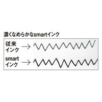 トンボ鉛筆　多色ボールペン　リポータースマート用替芯　赤インク　BR-CL25　1箱（5本入）
