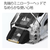 修正テープ ホワイパースライド 交換テープ 幅6mm×10m ブラック 10個 プラス