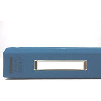 コクヨ　バインダーMP　B5　総布貼　縁金付　26穴　200枚収容　青　ハ-120B　1セット（3冊：1冊×3）