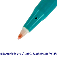 ぺんてる　ボールPentel　黒インク　0.6mm　業務用パック　1箱（10本入）　B100-AD