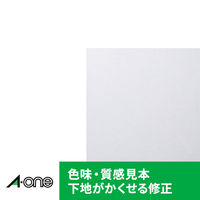 エーワン（A-one）ラベルシール 修正 レーザー 封筒 シール ステッカ― A4 ノーカット 20シート  28373