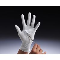 【使いきりニトリル手袋】 ショーワグローブ ニトリスト・タフ 粉なし No.884 NO884-M ホワイト 1箱（100枚入）