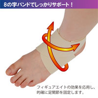 足首（膝）サポーター ソフラウルファーOA L 037774 1セット(1個×5) 竹虎