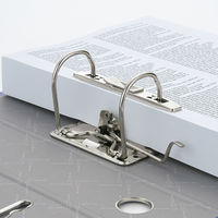 レバー式アーチファイル　A3ヨコ　背幅53mm　キングジム　3503Eクレ　グレー