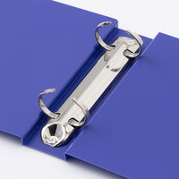 リヒトラブ　リングファイル　B6ヨコ　背幅36mm　青　F870U