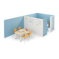 トーカイスクリーン MSパネル専用 片側補助脚 MS-OSST 1個